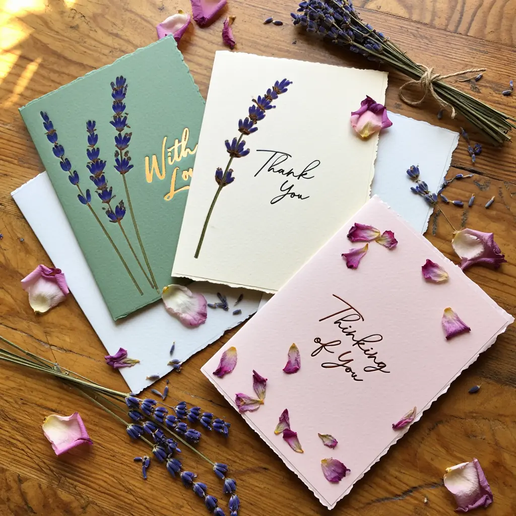 Kézműves üdvözlőlapok kollekció